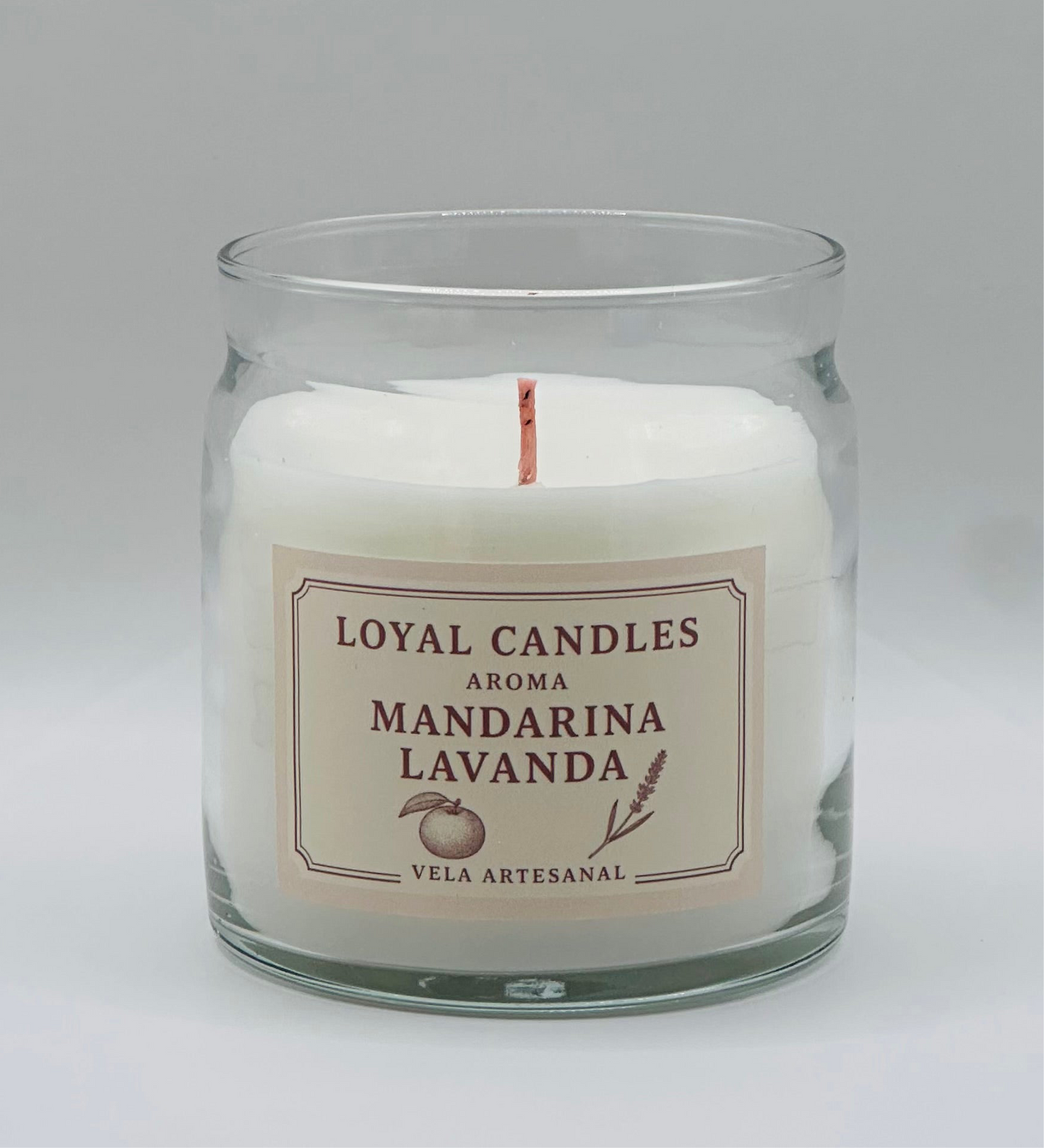 Vela vintage mediana